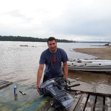 Поиск утонувшего лодочного мотора в реке Нева в районе Шлиссельбурга - Фотографии